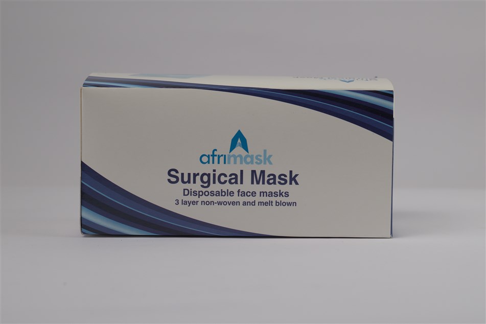 Surgical facemask (Blue & Black colours)